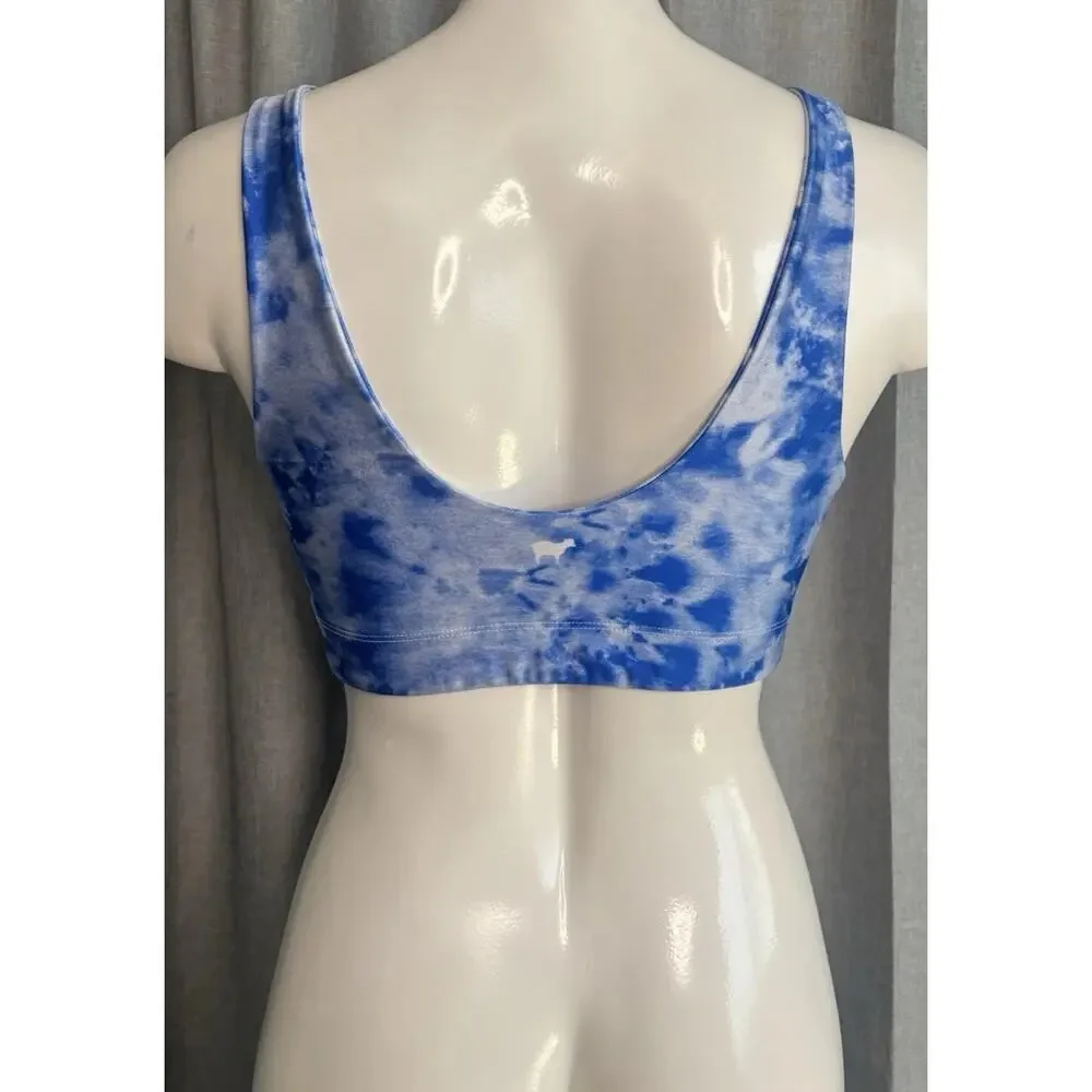 Goldsheep Sports Bra Size Small Blue Workout Running
